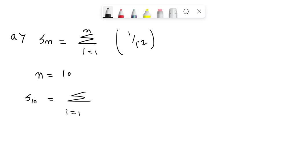 Sum Modulo Problem SOLVED: Let S be the sum of the series that has been shown to be ...