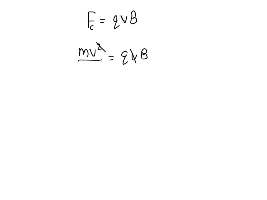 SOLVED: A Charge Is Accelerated From Rest Through A Potential ...