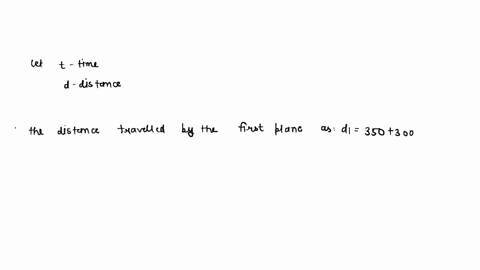 two-planes-are-fying-around-the-wordthe-first-plane-is-fying-at-300-miles-per-hour-mphand-is-350-miles-ahead-of-cha-second-plense-second-plane-ts-flying-at-400-mphhow-long-will-it-take-for-t-49098