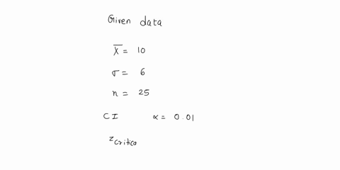 a-sample-of-size-25-is-taken-from-a-population-with-standard-deviation-6-the-sample-mean-is-10-which-of-the-following-is-a-99-confidence-interval-for-the-population-mean-12131