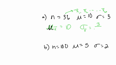 random-samples-of-size-n-were-selected-from-population-with-the-means-and-standard-deviations-given-below-find-the-mean-and-standard-deviation-of-the-sampling-distri-bution-of-the-sample-mea-43082