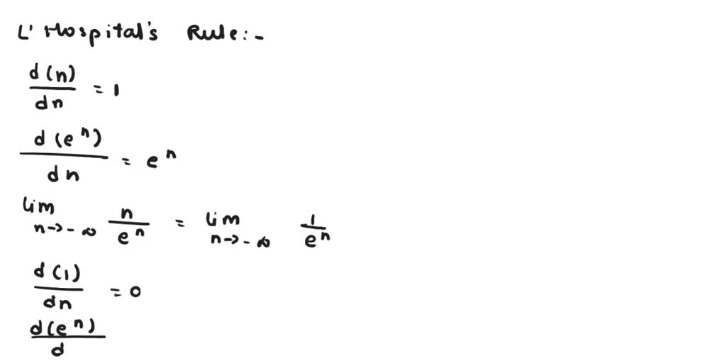 SOLVED Limit As N Approaches Infinity Of N e n solved-limit-as-n-approaches-infinity-of-n-e-n