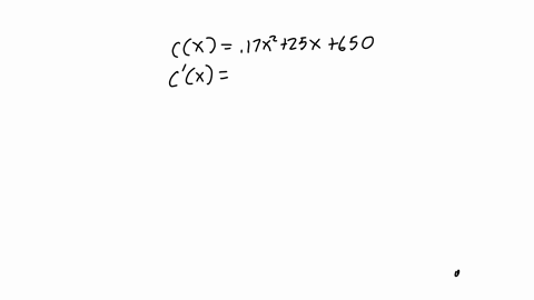 question-7-o-mark-this-question-the-cost-function-cx-in-dollars-for-producing-x-units-is-given-by-cx01-725x-650-approximate-the-cost-ofproducing-the-24th-unit-by-using-the-marginal-cost-3282-30807
