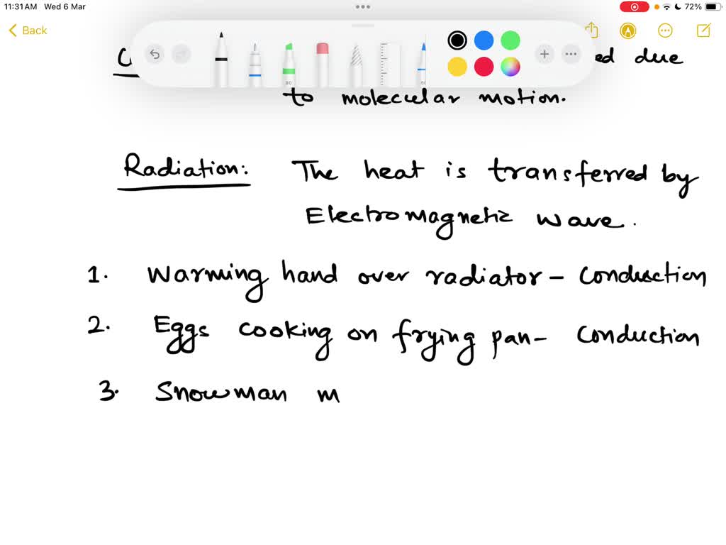 SOLVED Energy Worksheet 2 Conduction, Convection, and Radiation For