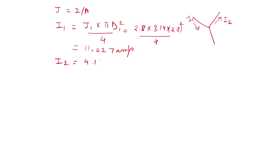 The Magnitudes Of The Current Density And The Diameters For Wires A And the-magnitudes-of-the-current-density-and-the-diameters-for-wires-a-and