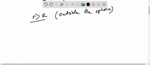 example-an-insulating-solid-sphere-of-radius-has-uniform-volume-charge-density-p-and-carries-a-total-positive-charge-q-a-calculate-the-magnitude-of-the-electric-field-point-outside-the-spher-58638