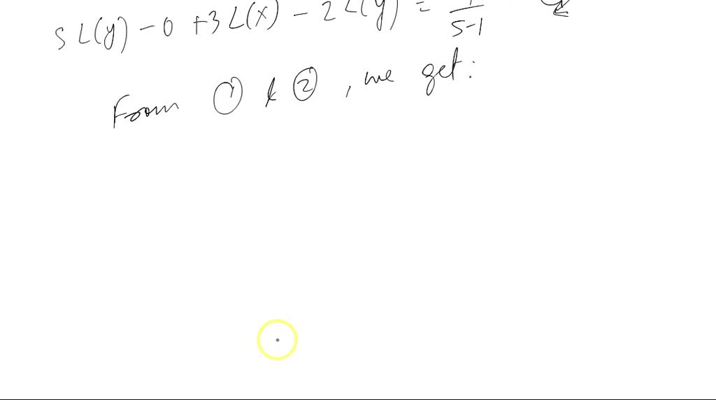 SOLVED Solve The Following Three Initial value Differential Equations Solved solve the following three initial value differential equations