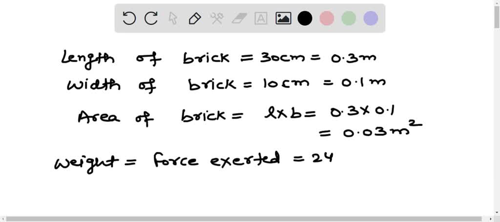 solved-a-brick-is-32cm-long-and-10cm-wide-it-weighs-10n-and-is-lying