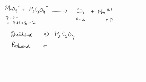 given-the-following-redox-reaction-h2c2o4-aq-mno4-aq-co2-g-mn2aq-1-pt-indicate-the-oxidation-states-of-each-atom-on-the-reactants-and-products-side-by-writing-them-below-each-atom-in-the-rea-1292