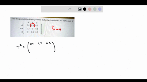 question-7lnstructor-created-find-the-probability-of-being-in-state-b-after-two-transitions-if-you-start-in-state-a-a-b-c-a-04-03-03-tb-02-0-08-c-01-03-06-round-your-answer-to-two-decimal-pl-61733