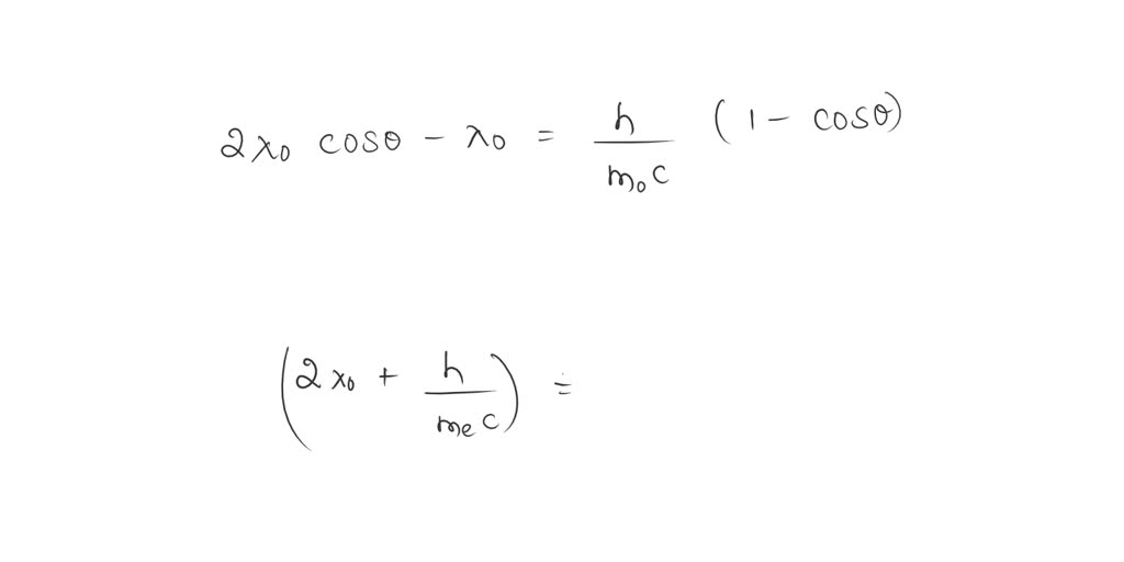 SOLVED: A Photon Having Energy Eo = 0.880 MeV Is Scattered By A Free ...