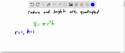 if-the-length-of-the-radius-and-the-height-of-a-right-circular-cylinder-are-both-quadrupled-to-form-a-larger-cylinder-what-is-the-ratio-of-the-volume-of-the-larger-cylinder-to-the-volume-of-99115
