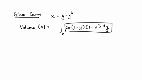 point-finding-the-volume-of-a-solid-of-revolution-shell-method-using-the-shell-method-determine-the-volume-of-a-solid-formed-by-revolving-the-region-bounded-by-the-curve-y-y3-the-lines-y-1x-56197
