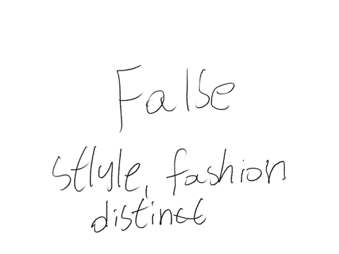 style-and-fashion-are-the-same-in-marketing-group-of-answer-choices-true-false