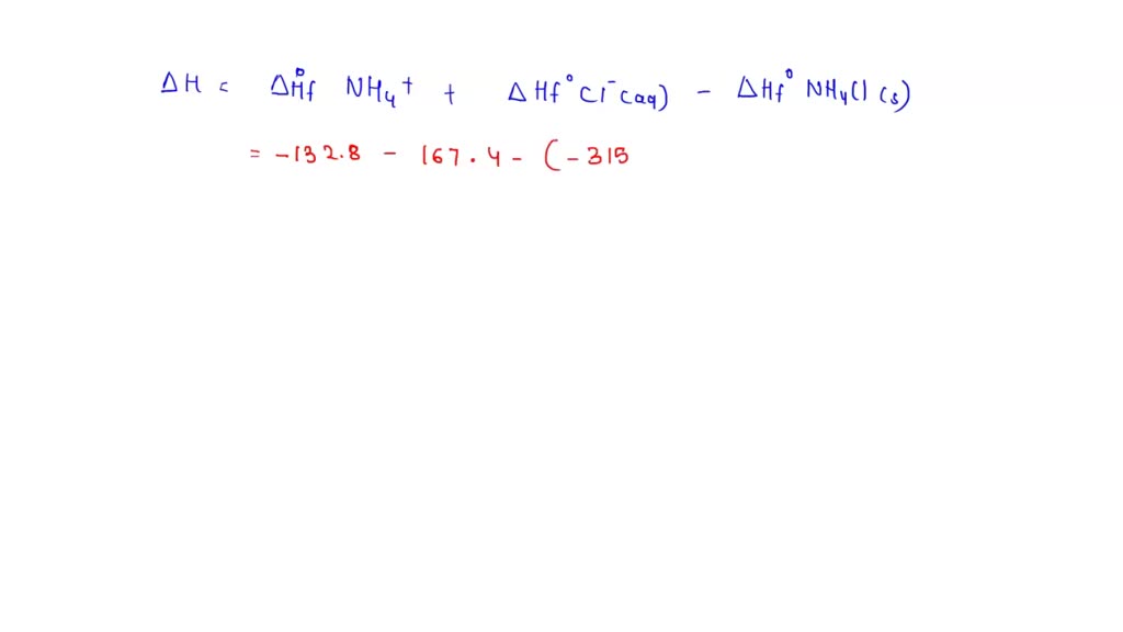SOLVED You will conduct the two solvation reactions and three
