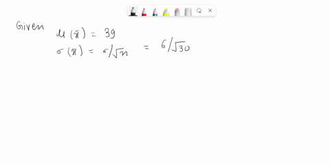 1-wait-times-at-a-certain-dmv-office-follow-an-exponential-distribution-the-expected-wait-time-is-39-minutes-with-a-standard-deviation-of-6-minutes-suppose-samples-of-size-38-are-drawn-from-22205