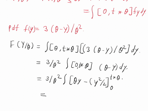 let-y-have-probability-density-function-30-y-fry-for-y-00-02-1-show-that-8-is-pivotal-quantity-2-use-the-pivotal-quantity-to-find-90-upper-confidence-one-side-limit-for-0_-45045