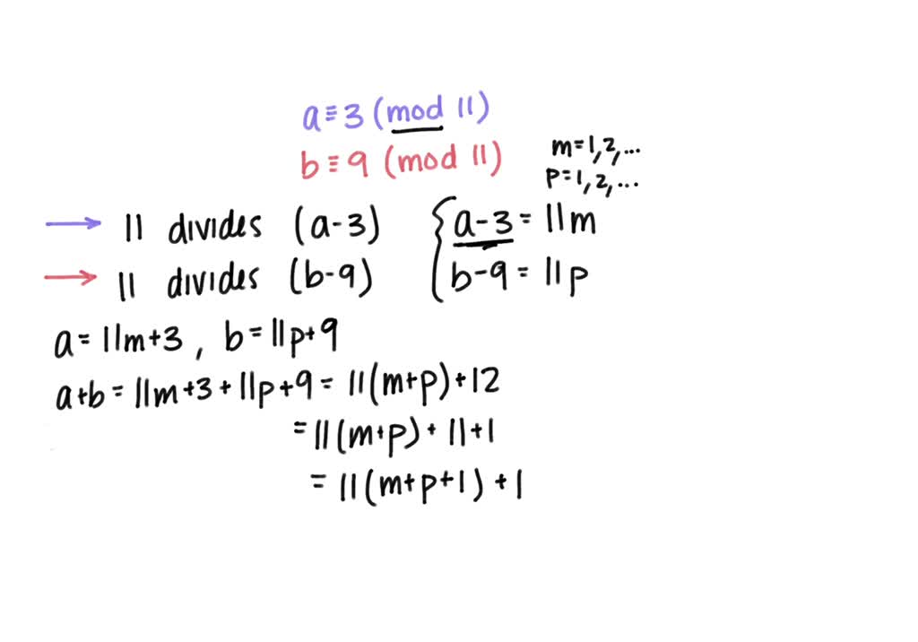 SOLVED: How do I calculate the modulo? For example: 3^58 mod 19? Please ...