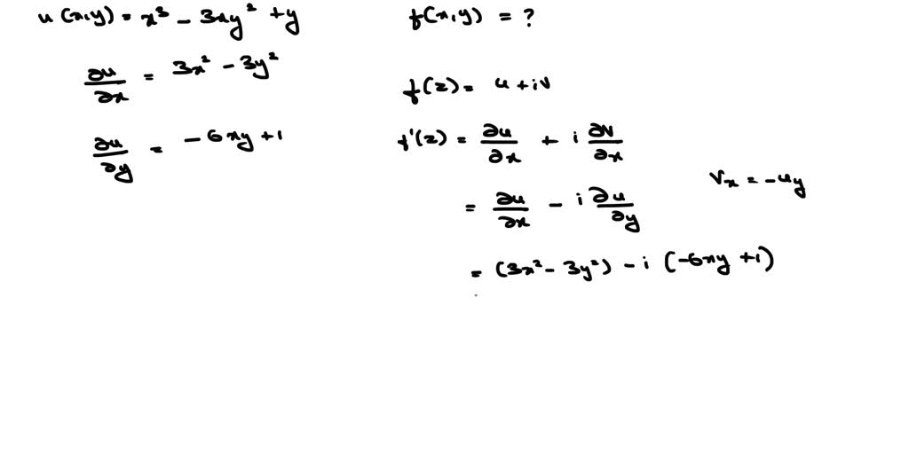 Solved Determine The Analytic Function Whose Real Part Is Log √x 2 Y 2 2238