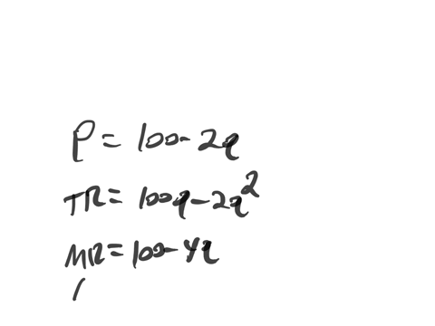 a-monopolist-faces-the-inverse-demand-function-described-by-p-100-a-2q-where-q-is-output-the-monopolist-has-no-fixed-cost-and-his-marginal-cost-is-20-at-all-levels-of-output-what-is-the-leve-16457