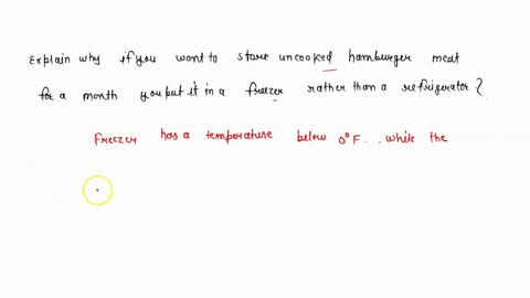 explain-why-if-you-want-to-store-uncooked-hamburger-meat-for-a-month-you-put-it-in-a-freezer-rather-than-a-refrigerator-21731