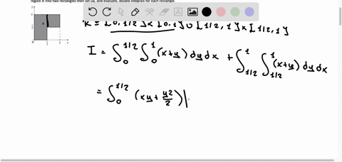 calculate-the-double-integral-jjr-r-jda-for-the-following-region-r-hint-break-the-region-r-into-two-rectangles-then-set-up-and-evaluate-double-integrals-for-each-rectangle-63961