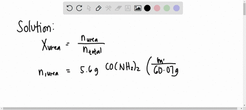 what-is-the-mole-fraction-of-urea-conh22-in-a-solution-prepared-by-dissolving-56-g-of-urea-in-301-g-of-methanol-ch3oh-65146