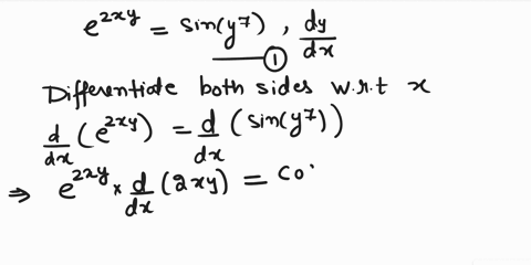 calculate-the-derivative-of-y-with-respect-to-x-express-derivative-in-terms-of-end-e2xy-sin-y7-express-numbers-in-exact-form-use-symbolic-notation-and-fractions-where-needed-27542
