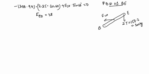 determine-the-moment-m-which-must-be-applied-at-a-to-keep-the-frame-in-static-equilibrium-in-the-position-shown-also-calculate-the-magnitude-of-the-reaction-at-pin-aac1-mcd15-mbd-1-mde125-ma-64482