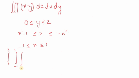 evaluate-the-triple-integral-iii-x-y-dv-where-e-is-enclosed-by-the-surfaces-z-x2-_-1-2-1-x2-y-0-and-y-77076
