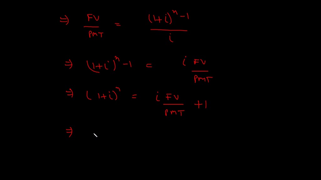 Solved Solve The Future Value Formula Fv Pmt 1 In Choose The Correct Answer Below A 0609