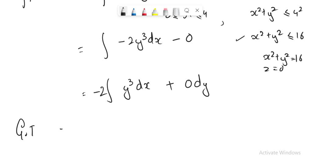 SOLVED: Use the surface integral in Stokes' Theorem t0 calculate the ...