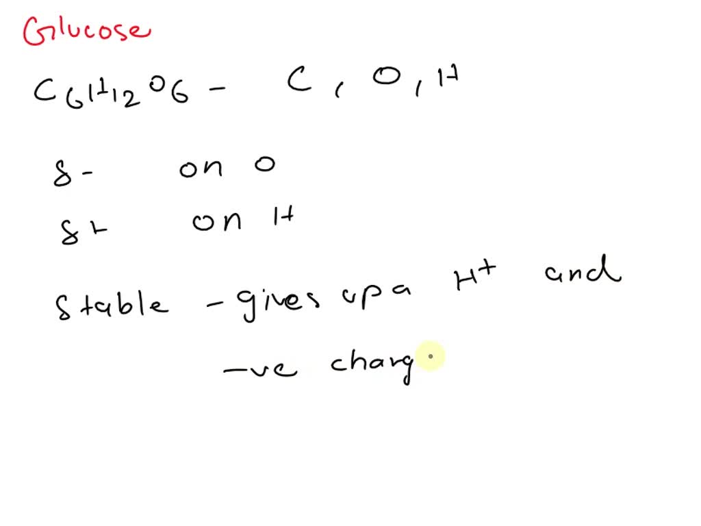 SOLVED '() Salt (E) Glucose 7 Organic molecules (A) are particles that