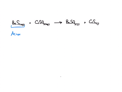 in-solubility-guidelines-it-says-that-sulfides-of-group-2-cations-are-slightly-soluble-and-for-slightly-soluble-compounds-does-not-a-precipitate-form-if-so-why-basaq-cuso4aq-baso4s-cuss-this-reaction-