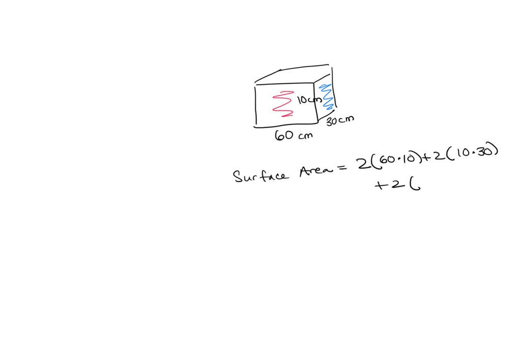 60 Cm Example SOLVED: A gift box for a shirt has a length of 60 centimeters, a width ...