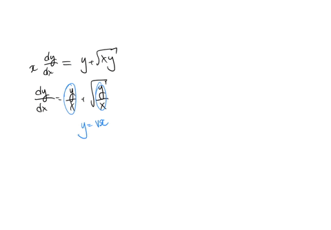 1-find-the-general-solution-to-each-of-the-following-homogeneous-equations-x-fracd-yd-xysqrtx-y