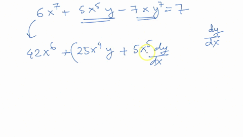 dy-point-find-by-implicit-differentiation-where-6x-sxsy-txy-7-dx-dy-dx-88307