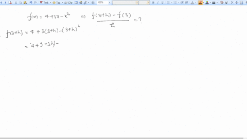 evaluate-the-difference-quotient-for-the-given-function-simplify-your-answer-fx-4-3x-x2-f3-h-f3-h-26028