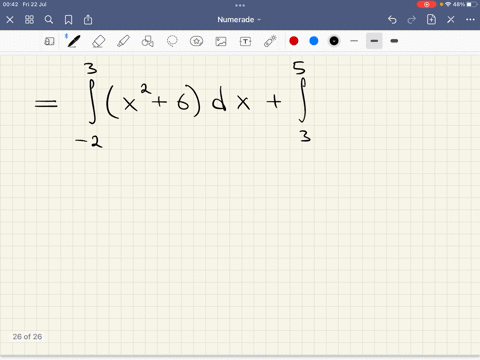 find-the-area-under-the-graph-of-f-over-the-interval-25-fx-x26-x3-5x-x3