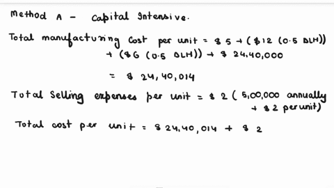 candice-company-has-decided-to-introduce-a-new-product-the-new-product-can-be-manufactured-by-either-a-capital-intensive-method-or-a-labor-intensive-method-the-manufacturing-method-will-not-85172