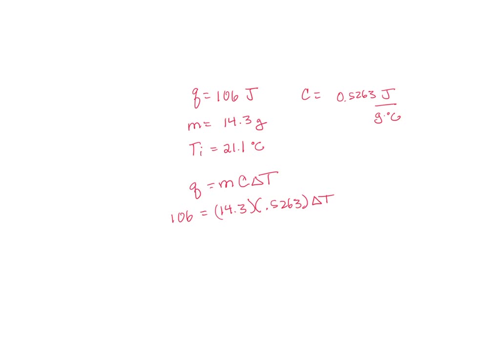 SOLVED: A sample of solid titanium is heated with an electrical coil ...