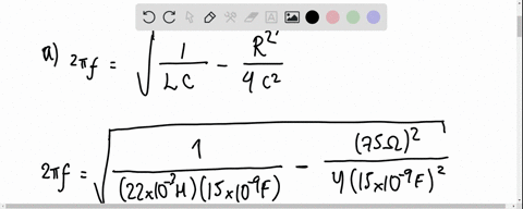 for-the-circuit-of-fig-3017-let-c-150-nf-l-22-mh-and-r-750-omega-a-calculate-the-oscillation-frequen-70444