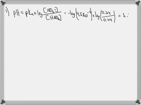 part-1-a-buffer-solution-is-made-that-is-0314-m-in-hno2-and-0314-m-in-kno2-1-if-ka-for-hno2-is-45010-4-what-is-the-ph-of-the-buffer-solution-__________-2-write-the-net-ionic-equation-for-the-78262