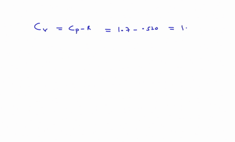 determine-the-heat-transfer-and-its-direction-for-a-system-in-which-a-perfect-gas-having-molecular-weight-of-16-is-compressed-form-1013kpa-20-degree-celcius-to-a-pressure-of-600-kpa-followin-48534