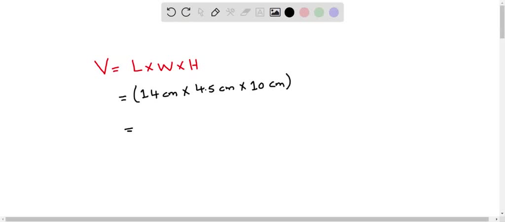 solved-a-box-has-a-length-of-45-centimeters-a-width-of-7-centimeters