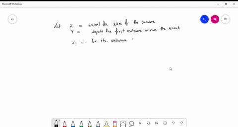 a-die-is-rolled-twice-let-x-equal-the-sum-of-the-outcomes-and-let-y-equal-the-first-outcome-minus-th-81873