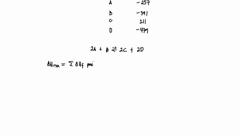 part-a-calculate-the-standard-enthalpy-change-for-the-reaction-2ab-2c-2d-use-the-following-data-a-ho-substance-kj-mol-1-257-391-211-479-express-your-answer-to-three-significant-figures-and-i-83412
