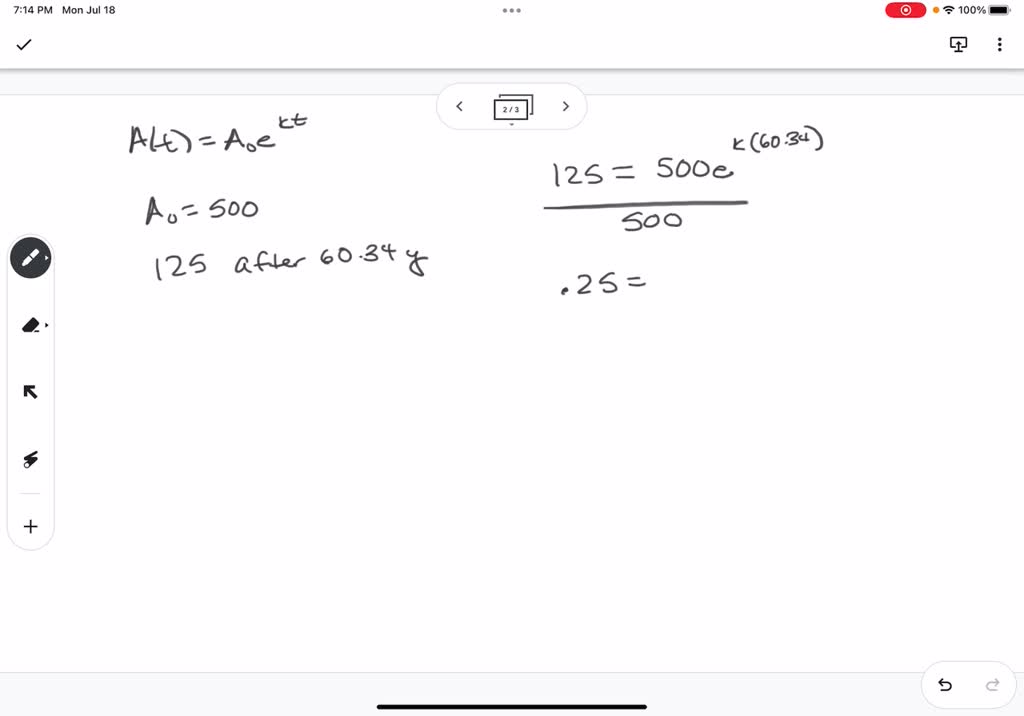 SOLVED 1. (6 pts) Caesium137 is one of the most dangerous