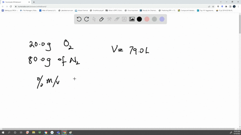 200-g-of-oxygen-gas-are-diluted-with-800-g-of-nitrogen-gas-in-a-790-l-calculate-the-mv-of-oxygen-gas-enter-your-answer-in-scientific-notation-be-sure-to-answer-all-parts-72289