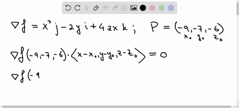 point-if-the-gradient-of-f-is-vf-2j-2yd-4z1-kand-the-point-p-at-the-point-p-6-lies-on-the-level-surface-fz-92-0-find-an-equation-for-the-tangent-plane-to-the-surface-81131